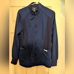 Like new Cherokee workwear scrub jacket size large